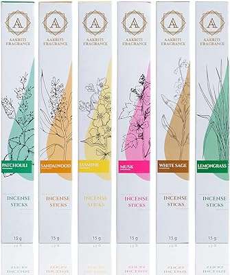 Bâtons d'encens ikriti assortiment de bâtons de masala bio 15 g (lot. Bienvenue chez DIAYTAR COTE D'IVOIRE, la référence incontournable pour des achats en ligne à prix réduits ! Parcourez notre collection diversifiée qui comprend tout, des essentiels pour la maison à des appareils électroménagers de premier ordre, des produits informatiques de pointe et des vêtements à la mode, jusqu'aux gadgets uniques que vous ne trouverez nulle part ailleurs. Faites des économies tout en profitant d'une expérience de shopping exceptionnelle.