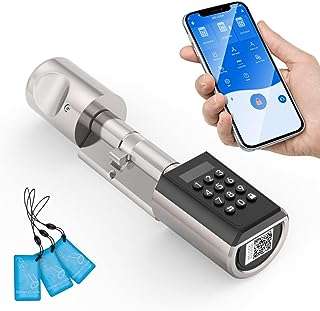 Wilock serrure de porte intelligente verrouillage électronique par code d'accès bluetooth déverrouillage temporaire avec carte. DIAYTAR COTE D'IVOIRE, votre destination shopping en ligne pour tous vos besoins discount. Trouvez tout ce dont vous avez besoin dans une seule boutique, des articles pour la maison aux gadgets incontournables, et réalisez des économies tout en satisfaisant vos envies.