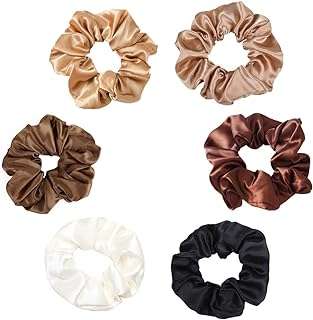 6 pièces élastiques en soie pour cheveux bandes satin chouchous accessoires pour cheveux femmes et filles. DIAYTAR COTE D'IVOIRE, la boutique en ligne qui allie qualité et prix réduits. Parcourez notre sélection de produits discount, de la maison à l'électroménager en passant par l'informatique, la mode et les gadgets, et profitez de bonnes affaires sans compromettre votre budget !