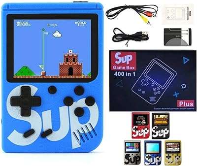 Sup game box plus 400 jeux rétro en 1 version améliorée. DIAYTAR COTE D'IVOIRE  - Votre destination en ligne pour des achats malins. Explorez notre catalogue diversifié de produits discount, des indispensables du quotidien aux dernières tendances. Faites des économies tout en vous garantissant la satisfaction grâce à nos offres attractives et notre engagement envers un rapport qualité-prix exceptionnel.