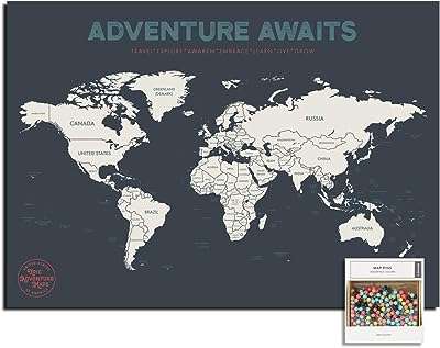 Affiche de carte du monde epic adventure maps 24" x 17". DIAYTAR COTE D'IVOIRE  - La meilleure adresse pour des prix imbattables sur une vaste sélection de produits. Que vous recherchiez des articles pour votre maison, votre informatique ou votre garde-robe, nous avons tout ce qu'il vous faut à prix discount. Explorez notre site dès maintenant et profitez des meilleures affaires en ligne!