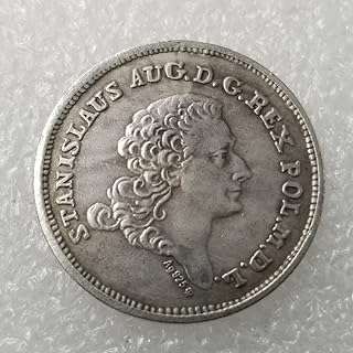 Pièce plaquée argent polonaise 1766 artisanat antique commémorative étrangère dollar. DIAYTAR COTE D'IVOIRE  - Votre source en ligne pour des produits discount de qualité. Explorez notre boutique en ligne et découvrez une large variété de produits, du petit électroménager aux gadgets les plus en vogue. Profitez de nos prix cassés et trouvez les meilleurs deals pour vos besoins quotidiens.