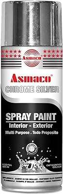 Peinture en aérosol asmaco silver chrome argent brillant 400 ml. DIAYTAR COTE D'IVOIRE  réinvente vos achats en ligne en vous proposant une gamme incroyablement diverse de produits à prix réduits. Parcourez notre boutique en ligne et découvrez des articles discount pour la maison, l'électroménager, l'informatique, la mode et les gadgets, tout en réalisant d'importantes économies. Offrez-vous le meilleur sans vous ruiner grâce à notre sélection soigneusement choisie pour satisfaire tous vos besoins.