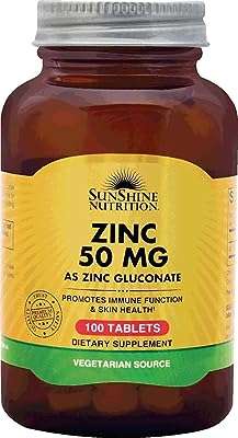 Concentré de zinc 50 mg sunshine nutrition 100 comprimés. DIAYTAR COTE D'IVOIRE  - votre guichet unique pour des produits discount dans tous les domaines. Redécorez votre maison, améliorez votre cuisine, restez à la pointe de la mode et profitez des derniers gadgets, le tout à des prix exceptionnels. Dites adieu aux achats coûteux et bienvenue aux bonnes affaires !