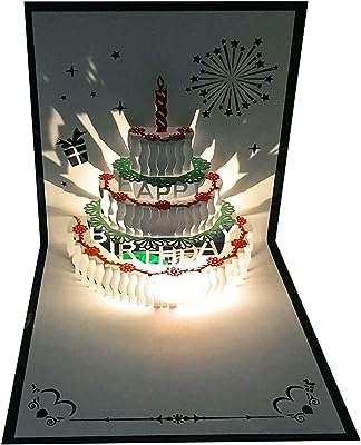 Cartes d'anniversaire 3d led lumière chaude gâteau de joyeux anniversaire cartes. Faites des affaires exceptionnelles sur DIAYTAR COTE D'IVOIRE ! Avec notre large éventail de produits discount, allant des articles de décoration intérieure aux appareils électroniques, en passant par les jouets pour enfants et les produits de santé, vous êtes assurés de trouver tout ce dont vous avez besoin à des prix imbattables.
