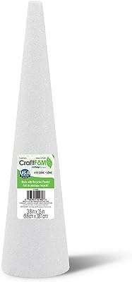 Cône en polystyrène floracraft 15" x 4" blanc 1 pièce (paquet de 1). Vous recherchez des produits discount de qualité ? Ne cherchez plus ! DIAYTAR COTE D'IVOIRE  propose une gamme étendue de produits allant de la maison à l'électroménager, de l'informatique à la mode. Faites des économies tout en comblant vos besoins avec notre boutique en ligne.