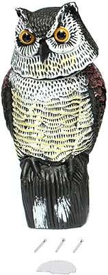 Véritable chouette marionnette avec protection de tête rotative répulsif antiparasitaire de jardin épouvantail pour la chasse. Optez pour DIAYTAR COTE D'IVOIRE, votre boutique en ligne de confiance pour des achats à petits prix ! Découvrez notre catalogue diversifié comprenant des produits discount de qualité, allant de l'électroménager à la mode en passant par les gadgets. Profitez de nos offres exceptionnelles pour donner une nouvelle dynamique à votre quotidien sans vous ruiner.