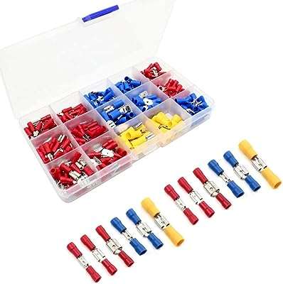 Jeu de 280 cosses de câble kit de connecteurs à sertir boucle assortis. Bienvenue chez DIAYTAR COTE D'IVOIRE, votre destination de choix pour dénicher des bonnes affaires en ligne. Explorez notre sélection de produits discount allant des indispensables de la maison aux dernières nouveautés informatiques et mode, et profitez de notre engagement à vous offrir des prix compétitifs.