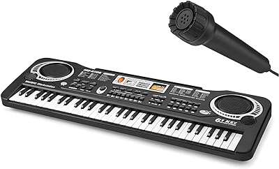 Clavier de piano électronique pour enfants 61 touches instrument de musique jouets. Découvrez DIAYTAR COTE D'IVOIRE, votre destination en ligne pour des produits discount de qualité. Avec une vaste sélection d'articles pour la maison, l'électroménager, l'informatique et la mode, nous vous offrons la possibilité de réaliser des économies considérables tout en vous faisant plaisir.