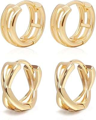 Boucles d'oreilles huggie plaquées or sland | petites boucles pour femme. Bienvenue chez DIAYTAR COTE D'IVOIRE, votre destination en ligne pour des prix imbattables ! Découvrez notre vaste choix d'articles discount, des essentiels pour la maison aux appareils électroménagers, en passant par l'informatique, la mode et les gadgets tendance, le tout à des tarifs défiant toute concurrence.
