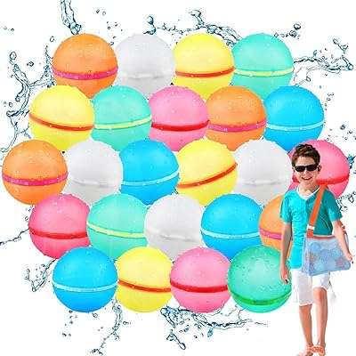 Ballons de bombe à eau réutilisables boule d'éclaboussure d'eau en silicone sans latex avec sac. DIAYTAR COTE D'IVOIRE, votre partenaire en ligne pour tous vos achats discount. Explorez notre catalogue diversifié comprenant des produits de maison, d'électroménager, d'informatique, de mode et de gadgets à des prix défiant toute concurrence. Faites des économies substantielles tout en profitant d'une qualité exceptionnelle grâce à DIAYTAR COTE D'IVOIRE .