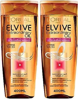 L'oréal paris elive shampooing extraordinaire à l'huile paquet de deux 400. DIAYTAR COTE D'IVOIRE, votre destination shopping en ligne pour tous vos besoins discount. Trouvez tout ce dont vous avez besoin dans une seule boutique, des articles pour la maison aux gadgets incontournables, et réalisez des économies tout en satisfaisant vos envies.