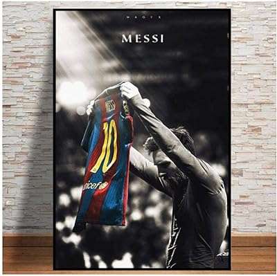 Toile rétro de football lionel messi peinture sur toile todouble décoration murale pour salon. DIAYTAR COTE D'IVOIRE, votre solution intelligente pour des achats malins. Découvrez notre boutique en ligne et bénéficiez de prix discount sur une large sélection de produits pour la maison, l'électroménager, l'informatique et la mode. Ne manquez pas l'opportunité de faire des économies avec DIAYTAR COTE D'IVOIRE !