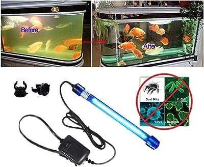 Stérilisateur à lumière uv pour aquarium clarificateur d'eau propre algues vertes maison de chien. DIAYTAR COTE D'IVOIRE  est la référence en matière de produits discount en ligne. Parcourez notre catalogue et trouvez des articles indispensables pour la maison, des appareils électroménagers de qualité, des solutions informatiques abordables, des vêtements tendance et des gadgets à des prix incroyables.