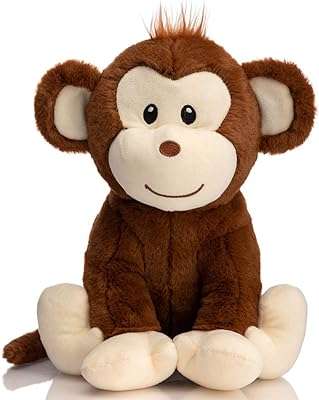 Peluche singe en peluche pour enfants de 12 pouces poupée mignonne. DIAYTAR COTE D'IVOIRE  - votre source incontournable de produits discount en ligne. Avec notre sélection diversifiée allant de la maison à l'électroménager, de l'informatique à la mode, profitez de tarifs défiant toute concurrence. Faites des économies intelligentes et commandez dès maintenant !