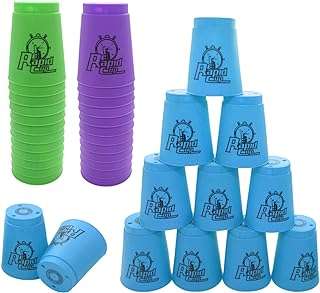 Ensemble de 12 tasses empilables de sport de vitesse entraîneur rapide jeu de compétition. DIAYTAR COTE D'IVOIRE  révolutionne le shopping en ligne avec sa vaste sélection de produits discount. Trouvez tout ce dont vous avez besoin pour votre maison, des équipements électroménagers aux gadgets high-tech, en passant par les dernières tendances de la mode. Avec DIAYTAR COTE D'IVOIRE, vous pourrez faire des économies tout en profitant de produits de qualité. N'attendez plus et découvrez les avantages de notre boutique en ligne généraliste.