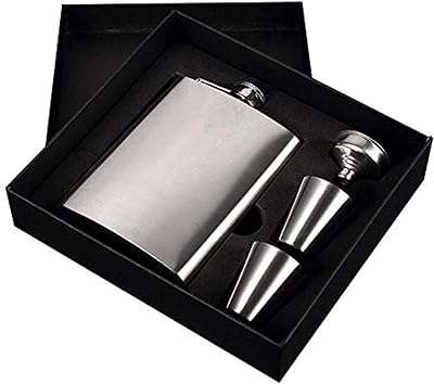 Flacon de poche portable en acier inoxydable pour whisky et liqueur. DIAYTAR COTE D'IVOIRE, la référence des bonnes affaires en ligne ! Explorez notre boutique et découvrez une sélection variée de produits, de la maison à l'informatique en passant par la mode et les gadgets. Profitez de nos prix compétitifs et achetez en toute confiance. Faites de DIAYTAR COTE D'IVOIRE  votre allié shopping, vous ne le regretterez pas.