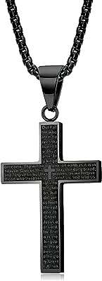 Collier pendentif croix pour homme bijoux en acier inoxydable collier avec chaîne de 60. Faites-vous plaisir sans vous ruiner avec DIAYTAR COTE D'IVOIRE, la boutique en ligne qui propose des produits discount pour tous les budgets. Venez découvrir notre sélection de produits pour la maison, l'électroménager, l'informatique et la mode, et profitez de remises exceptionnelles.
