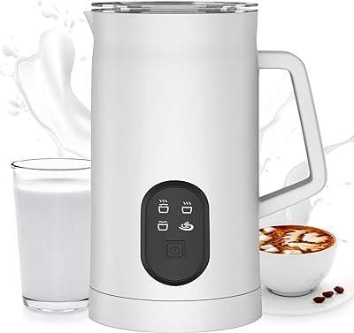 Mousseur à lait électrique 4 en 1 350 ml chauffe lait automatique chaud et froid. DIAYTAR COTE D'IVOIRE, votre source incontournable de produits discount à portée de clic. Parcourez notre collection complète de produits abordables pour équiper votre maison, améliorer votre électroménager, fournir votre informatique, compléter votre garde-robe et découvrir les derniers gadgets. Optez pour une expérience de shopping en ligne pratique et économique avec DIAYTAR COTE D'IVOIRE .