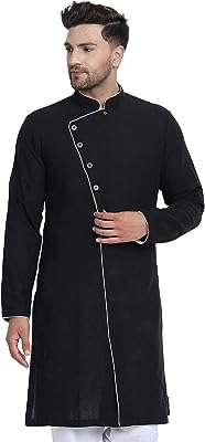 Robe de soirée longue décontractée kurta en coton indien pour hommes. When it comes to finding discounted products, DIAYTAR COTE D'IVOIRE  is the name you can trust. Explore our wide range of household essentials, electronics, fashionable attire, and cutting-edge gadgets, all at prices that make shopping guilt-free. Experience ultimate savings without compromising on style or functionality.