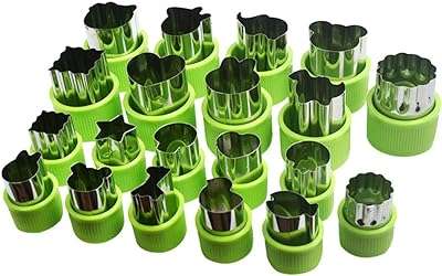 Ok tech ensemble de 20 coupe fruits et légumes en acier inoxydable mini. DIAYTAR COTE D'IVOIRE, la référence en matière de bonnes affaires en ligne ! Profitez de prix imbattables sur une large sélection de produits discount, allant des articles pour la maison à l'électroménager, en passant par l'informatique et les dernières tendances mode. Ne laissez pas passer nos offres exceptionnelles et économisez dès maintenant !