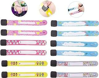 Lingher lot de 12 bracelets d'identification de sécurité pour bébé réutilisables étanches. DIAYTAR COTE D'IVOIRE, votre destination shopping pour toutes les bonnes affaires. Découvrez notre large gamme de produits discount, des accessoires de mode aux articles pour animaux de compagnie. Faites des économies sur tous vos achats avec DIAYTAR COTE D'IVOIRE .
