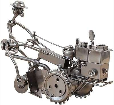 Figurine miniature de tracteur en métal au design vintage modèle. Ne payez pas plus cher pour les mêmes produits ailleurs ! DIAYTAR COTE D'IVOIRE  propose une large gamme de produits de qualité à des prix discount. Trouvez tout ce dont vous avez besoin, des appareils ménagers aux gadgets dernier cri, et économisez de l'argent sans compromettre la qualité.