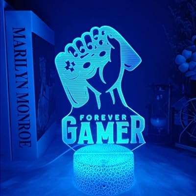 Lampe cadeaux pour manette de jeu veilleuse illusion 3d avec télécommande. Faites des économies intelligentes avec DIAYTAR COTE D'IVOIRE . Parcourez notre boutique en ligne et trouvez des opportunités incroyables pour équiper votre maison, rester à la pointe de la technologie et vous habiller avec style, le tout à des tarifs défiant toute concurrence.