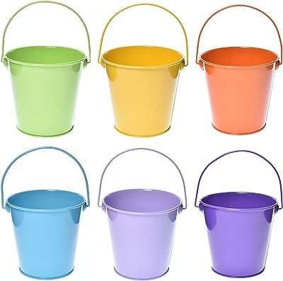 Petits seaux en métal takma avec poignée paquet de 6 galvanisés colorés pour enfants. Chez DIAYTAR COTE D'IVOIRE, nous rendons le shopping discount accessible à tous. Découvrez notre boutique en ligne où vous trouverez une large gamme de produits pour la maison, l'électroménager, l'informatique, la mode et les gadgets. Profitez de nos prix compétitifs pour réaliser des économies tout en vous faisant plaisir !