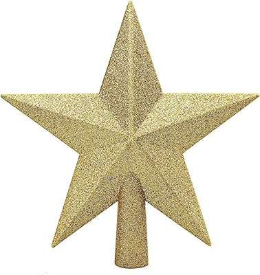 Ornement d'arbre étoile à paillettes dorées pour la décoration de noël. Vous voulez profiter de produits de qualité à des prix discount ? Ne cherchez plus, DIAYTAR COTE D'IVOIRE  est là pour vous satisfaire. Découvrez notre large gamme, de l'électroménager à la mode, et trouvez les meilleures affaires du moment. Ne laissez pas passer cette occasion, achetez malin et faites des économies significatives.