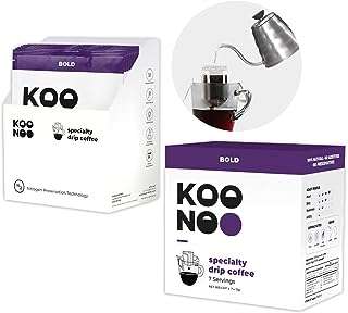 Kono bold café filtre personnalisé torréfaction foncée boîte de 7 x. DIAYTAR COTE D'IVOIRE  vous propose une expérience d'achats en ligne unique. Découvrez notre sélection de produits discount allant de la maison à l'électroménager, de l'informatique à la mode, sans oublier les gadgets les plus en vogue. Ne dépensez pas plus que nécessaire et trouvez tous vos articles préférés à des prix incroyables !