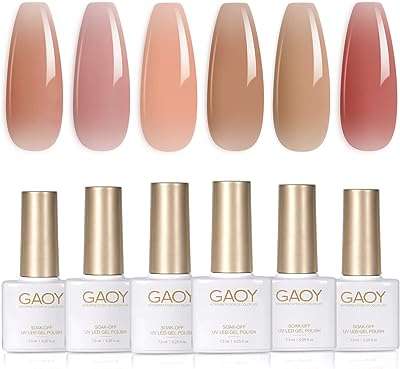 Ensemble de vernis à ongles gel goi clear nude beige 6. Maximisez votre budget chez DIAYTAR COTE D'IVOIRE, votre destination en ligne pour des affaires imbattables. Nous vous offrons une gamme complète de produits discount, allant des articles de la maison à l'électroménager, de l'informatique à la mode. Faites des économies sans compromettre la qualité avec DIAYTAR COTE D'IVOIRE !