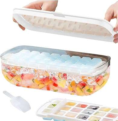 Bac à glaçons machine glaçons comestible en silicone avec couvercle et boîte de rangement. DIAYTAR COTE D'IVOIRE, la boutique en ligne discount qui révolutionne votre shopping quotidien ! Profitez de prix mini sur une large gamme de produits, de la literie aux ordinateurs en passant par les appareils électroménagers et les tendances mode. Ne manquez pas nos offres exceptionnelles pour faire de bonnes affaires !