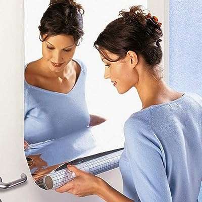 Feuille de miroir flexible en pvc auto adhésive maurilienne autocollants sans verre décoration la maison. Privilégiez le style sans vous ruiner avec DIAYTAR COTE D'IVOIRE . Notre boutique en ligne propose une sélection de produits mode et gadgets à des prix défiant toute concurrence. Vous trouverez chez nous les tendances du moment à des tarifs abordables. Profitez de cette opportunité et faites-vous plaisir sans vous ruiner.