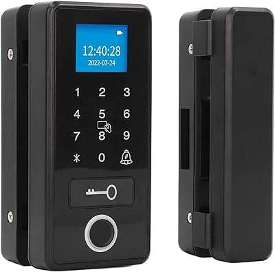Serrure de porte intelligente en verre serrure d'entrée sans clé à empreintes digitales avec clavier. DIAYTAR COTE D'IVOIRE  : votre destination shopping discount ! Découvrez notre boutique en ligne généraliste qui vous offre une multitude de produits à prix cassés, allant de l'électroménager à l'informatique en passant par la mode et les gadgets. Faites le choix du meilleur rapport qualité-prix et trouvez tout ce dont vous avez besoin en visitant notre site dès maintenant !