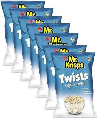 Mr. krisps potato twist arôme naturel 25 x 15g. DIAYTAR COTE D'IVOIRE  - La référence en ligne pour des achats malins ! Explorez notre catalogue varié incluant des produits discount pour la maison, l'électroménager, l'informatique et la mode. Optez pour la qualité à petit prix et ne manquez pas nos promotions exclusives.
