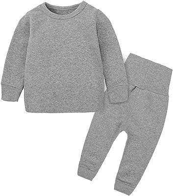 Hzybaby ensemble de sous vêtements thermiques pour bébés garçons et filles couche de base en coton. Trouvez les meilleurs bons plans chez DIAYTAR COTE D'IVOIRE, le go-to store en ligne pour tous vos besoins discount. Explorez notre large gamme de produits, des vêtements à la mode aux gadgets high-tech, et profitez de prix imbattables sans sacrifier la qualité !