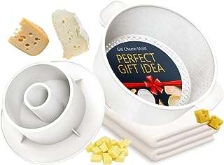 Moule à fromage avec suiveur et toile kit de fabrication fournitures pour la pressage