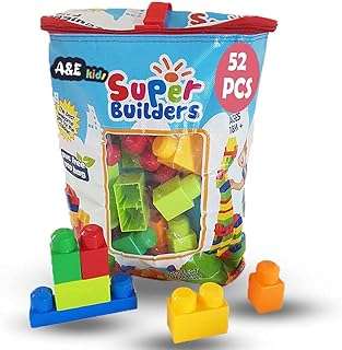Ensemble de 52 gros blocs de construction éducatifs multicolores sans bpa jouets sûrs pour enfants. DIAYTAR COTE D'IVOIRE  - la référence en matière de shopping en ligne à prix réduit. Trouvez tout ce dont vous avez besoin pour votre maison, de l'électroménager pratique aux articles de mode tendance, en passant par les dernières innovations technologiques. Faites des économies sans compromettre la qualité avec notre selection de produits discount de confiance.