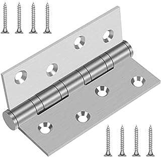 Charnières de porte à ressort réglables de 4" x 4" 2 charnières fermeture automatique en acier. DIAYTAR COTE D'IVOIRE  est la référence en matière de produits discount en ligne. Parcourez notre catalogue et trouvez des articles indispensables pour la maison, des appareils électroménagers de qualité, des solutions informatiques abordables, des vêtements tendance et des gadgets à des prix incroyables.