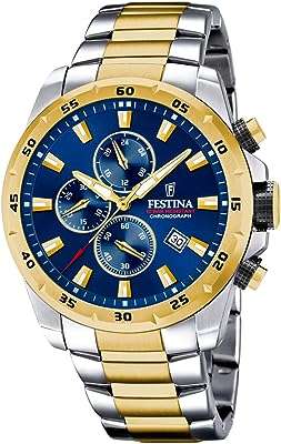 Montre festina pour homme à quartz analogique et bracelet en acier. Bienvenue chez DIAYTAR COTE D'IVOIRE, votre destination de choix pour dénicher des bonnes affaires en ligne. Explorez notre sélection de produits discount allant des indispensables de la maison aux dernières nouveautés informatiques et mode, et profitez de notre engagement à vous offrir des prix compétitifs.