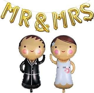 8 pcs brin giggles mr & mrs couple ballons   anniversaire. Ne payez pas le prix fort, optez pour DIAYTAR COTE D'IVOIRE  et économisez sur tous vos achats ! Notre boutique en ligne vous propose une large gamme de produits discount pour équiper votre maison, des meubles élégants aux derniers gadgets électroniques. Bénéficiez de réductions imbattables sur les appareils informatiques de pointe et restez tendance avec nos vêtements et accessoires à petits prix. Profitez d'une expérience d'achat sans stress avec une livraison rapide et un service client exceptionnel !