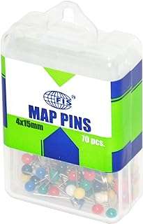 Épingles de carte fis fsdpj9051 couleurs assorties 70 pièces 4 mm. Faites des économies tout en restant tendance avec DIAYTAR COTE D'IVOIRE . Notre boutique en ligne généraliste propose des articles de mode et des gadgets à prix discount, sans compromis sur la qualité. Explorez notre sélection dès maintenant et trouvez les meilleures affaires du moment.