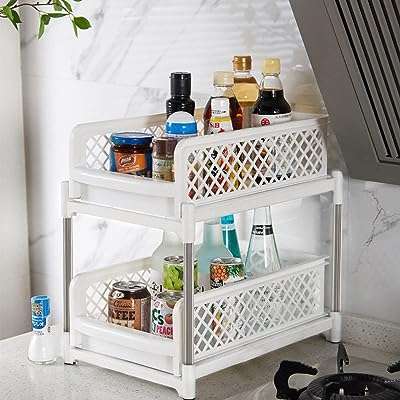 Icvv rangement et organisateurs sous évier étagères coulissantes pour cuisine et salle de bain. Besoin de produits discount en un seul endroit ? DIAYTAR COTE D'IVOIRE  est là pour vous ! Explorez notre boutique généraliste et découvrez une multitude d'articles à prix réduit, couvrant tous vos besoins, de l'électroménager à la mode en passant par l'informatique. Naviguez en toute simplicité et trouvez les meilleures affaires en ligne chez DIAYTAR COTE D'IVOIRE  !