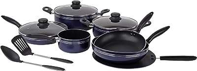 Batterie de cuisine royalford 12 pièces bleu couvercles en verre résistant aux rayures. Explorez DIAYTAR COTE D'IVOIRE, la boutique en ligne généraliste idéale pour les amateurs de bonnes affaires. Que vous soyez à la recherche d'appareils électroménagers, de produits informatiques ou de vêtements à la mode, notre sélection variée et notre politique de prix discount vous combleront.