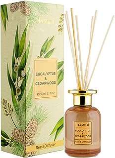 Ensemble de roseaux parfumés hamidi eucalyptus et bois de cèdre 150 ml. DIAYTAR COTE D'IVOIRE, votre destination de choix pour des produits discount en ligne. Explorez notre catalogue en constante évolution, riche en articles pour la maison, l'électroménager, l'informatique, la mode et les gadgets, et choisissez parmi des milliers de produits à prix cassés. Optez pour des achats intelligents et économisez gros avec notre boutique en ligne.