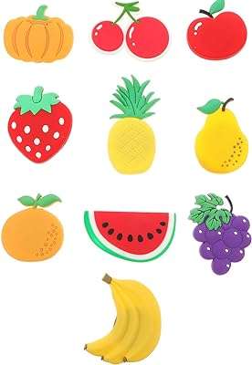 Aimants de réfrigérateur puissants 10 pièces aimants en silicone en forme de fruit pour la décoration. Affichez votre style tout en économisant grâce à DIAYTAR COTE D'IVOIRE . Notre boutique en ligne propose une vaste sélection de vêtements, de chaussures et d'accessoires de mode à prix discount. Soyez à la pointe de la tendance sans vous ruiner !