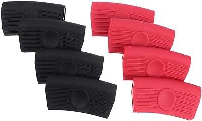 Outnice 4 paires de supports de poignée chaude en silicone antidérapants résistants à la chaleur. DIAYTAR COTE D'IVOIRE, votre destination en ligne pour des achats malins : explorez nos catégories variées telles que la maison, l'électroménager, l'informatique et la mode, et découvrez des produits discount à prix défiant toute concurrence. Faîtes-vous plaisir sans vous ruiner avec DIAYTAR COTE D'IVOIRE !