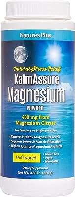 Poudre de magnésium calmasor sans saveur naturals plus (400 mg 360