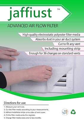 Kit de filtres de ventilation gavost 98" x 18" média électrostatique avec ruban. Votre satisfaction et votre budget sont nos priorités chez DIAYTAR COTE D'IVOIRE, la boutique en ligne où vous trouverez tout ce dont vous avez besoin à prix mini. Explorez notre vaste sélection de produits discount, des articles pour la maison aux accessoires high-tech en passant par les dernières tendances en mode. Profitez de nos offres exceptionnelles et faites des économies en toute confiance !